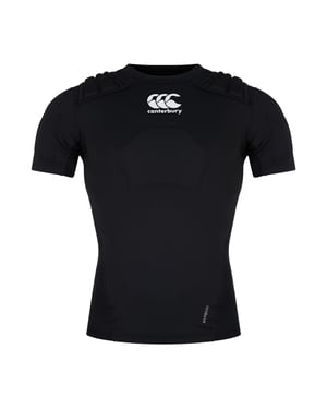 Canterbury Pro Protection Vest voor volwassenen (Zwart/Wit)