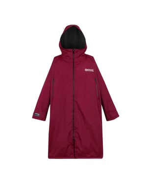 Regatta Waterdichte fleece gevoerde luierjas voor volwassenen (Donker kastanjebruin)