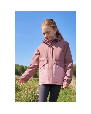 Mountain Warehouse Cyclone Waterdichte Gewatteerde Jas voor Kinderen/Kinderen (Roze)
