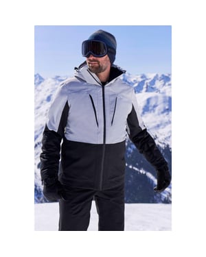 Mountain Warehouse Skidjacka Interstellar II för herrar (Vit)