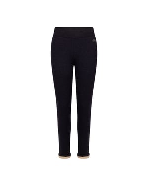 Trespass Womens/Ladies Fuzzy Sherpa Leggings (Marinblå marl)