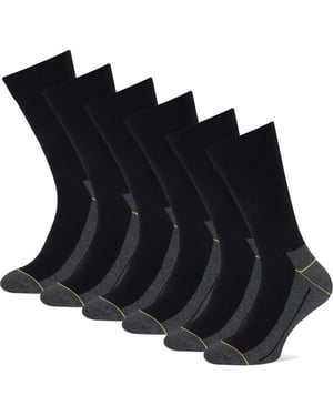 Stapp Unisex wandelsokken yellow walker naadloze sokken 6-pack