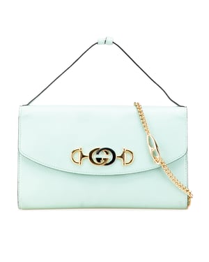 Zumi Shoulder Bag Logo Hardware