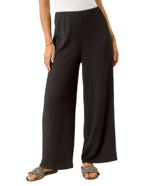 Petite Textured Stretch Trouser