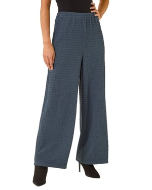 Petite Textured Stretch Trouser