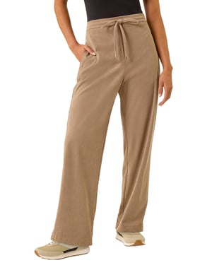 Petite Corduroy Drawstring Trouser