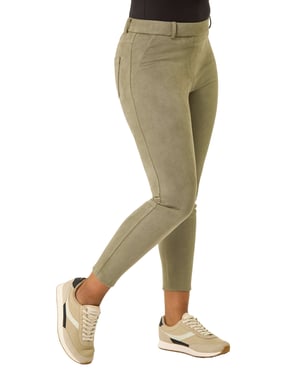 Petite Suedette Stretch Jeggings