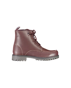 Laceup Leather Boots