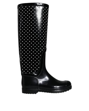 Glinsterende Polka Dot Regenlaarzen