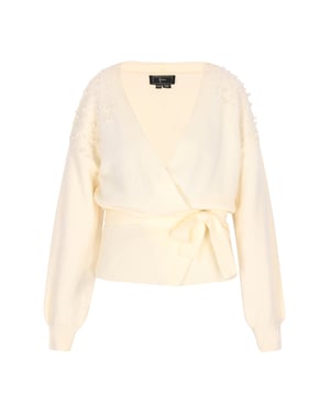 Faina Vest Dames wolwit