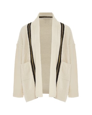 Faina Vest Dames wolwit