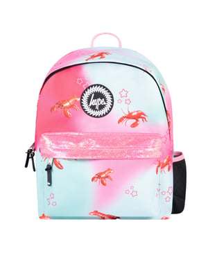 Hype Disco Lobster Kids Pink/Mint Backpack