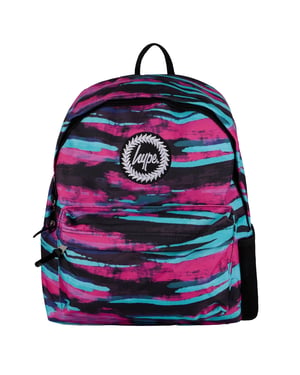 Hype Pastel Zebra Kids Multicolour Backpack