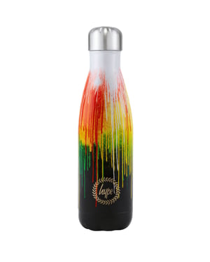 Hype 500ml Multi Drops Metal Water Bottle
