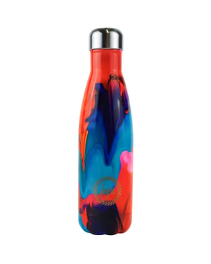 Hype 500ml Oil Drop Kids Multicolour Water Bottle
