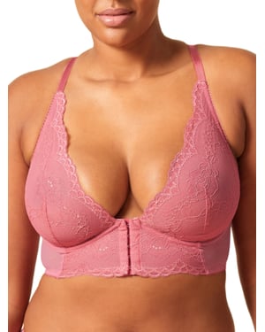 Superboost Lace Deep V Bralet
