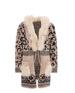 Faina Vest Dames roze zwart