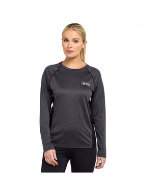 North Ridge Women's Resistance Moisture Wicking Long Sleeve Baselayer T-Shirt