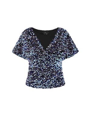 Faina Blouse Dames Blauwmunt