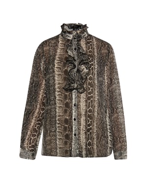 Faina Blouse Dames zwart wit