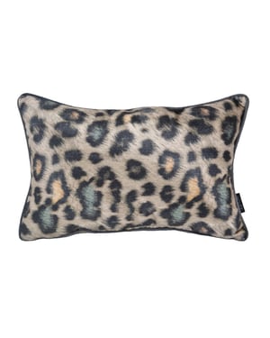 NOVÉE Velvet colorful leopard | 30 x 50 cm | kussenhoes | velvet/polyester