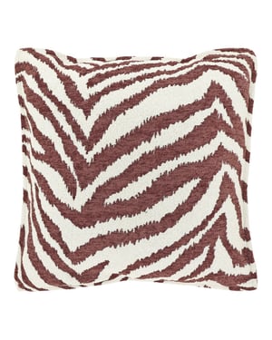 Unique Living sierkussen rowan 45x45cm marsala