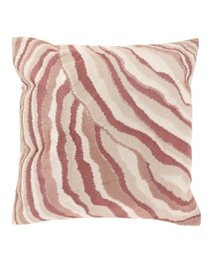 Unique Living sierkussen ezra 45x45cm old pink