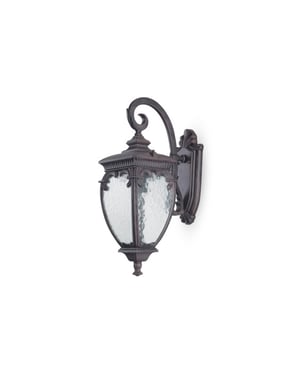 Maytoni Outdoor wandlamp fleur bronzen antiek Ø26