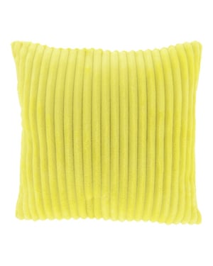 Unique Living sierkussen dez lemon yellow -45x45cm