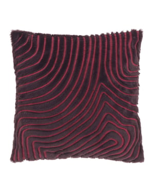 Unique Living sierkussen jace 45x45cm dark purple