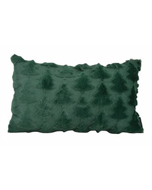 NOVÉE Sierkussen furry xmas tree | 30 x 50 cm | polyester