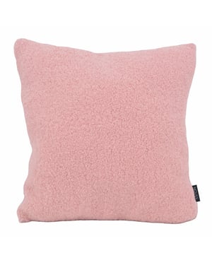 NOVÉE Teddy lichtroze | 45 x 45 cm | kussenhoes | polyester