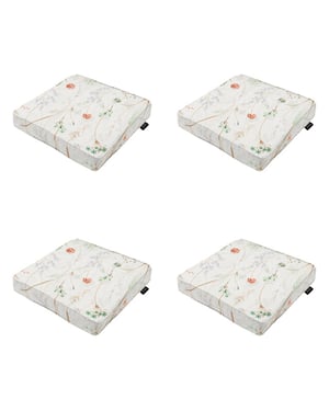 Madison zitkussen donna natural canvas eco+ ca. set van 4