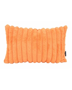 NOVÉE Sierkussen rosie rib oranje | 30 x 50 cm | polyester