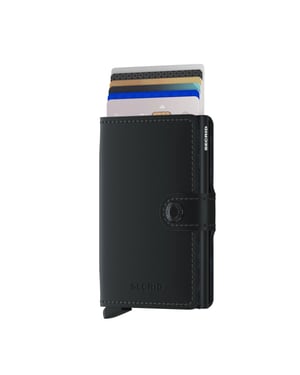 Secrid Miniwallet matte black