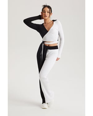 Colour Block Trousers