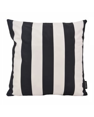Gek op kussens! Sierkussen streep /crème | 45 x 45 cm | katoen/polyester
