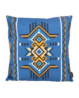 Gek op kussens! Sierkussen ibiza petrol outdoor | 45 x 45 cm | katoen/polyester