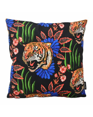 Gek op kussens! Tiger style | 45 x 45 cm | kussenhoes | katoen/polyester