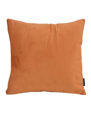 Gek op kussens! Sierkussen velvet terracotta | 45 x 45 cm | velvet/polyester