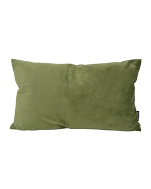 Gek op kussens! Sierkussen velvet olijf long | 30 x 50 cm | velvet/polyester
