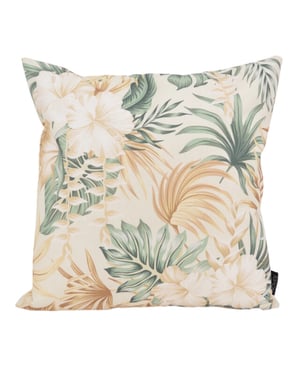 NOVÉE Hibiscus flower outdoor | 45 x 45 cm | kussenhoes | katoen/polyester
