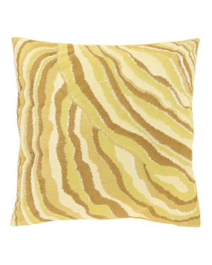 Unique Living sierkussen ezra 45x45cm glowy yellow