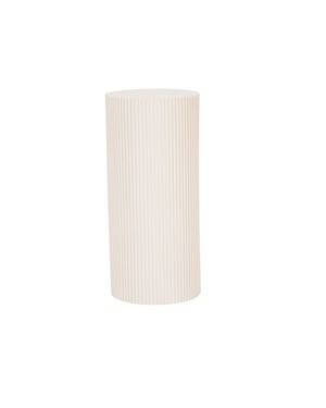 House Vitamin Side table / pillar- cylinder mdf sand 30x65cm