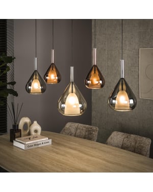 Hoyz hanglamp wings 5-lichts -