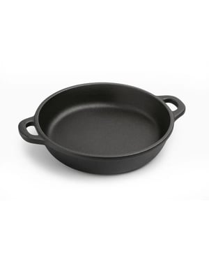 Maysternya Gietijzeren barbecue pan ø 18 x 3 cm zwart