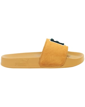 Puma x Rihanna Fenty FU Womens Brown Sliders