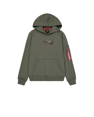 Camo Panel Hoodie