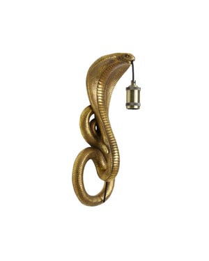 Light & Living wandlamp snake 18.5x18x52cm -