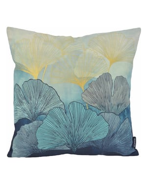Gek op kussens! Ginkgo #2 | 45 x 45 cm | kussenhoes | katoen/linnen